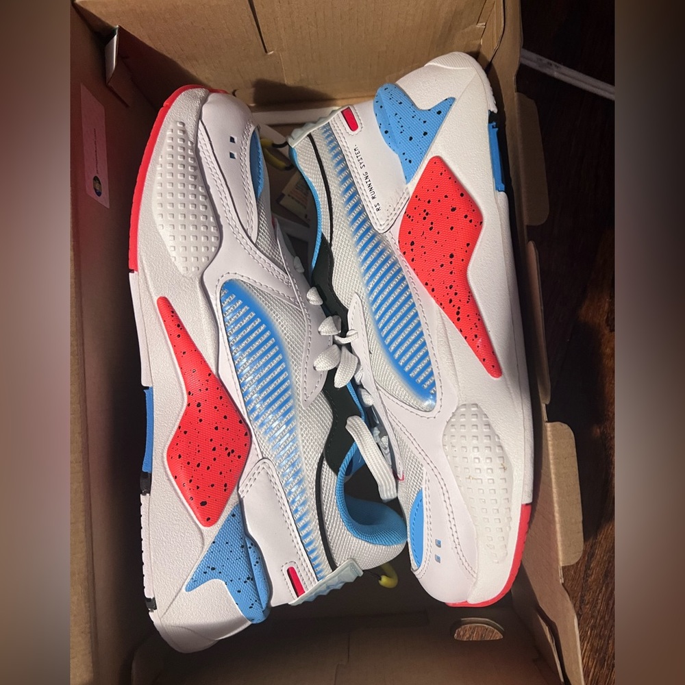 Puma Rs-x Running System White Blue Orange